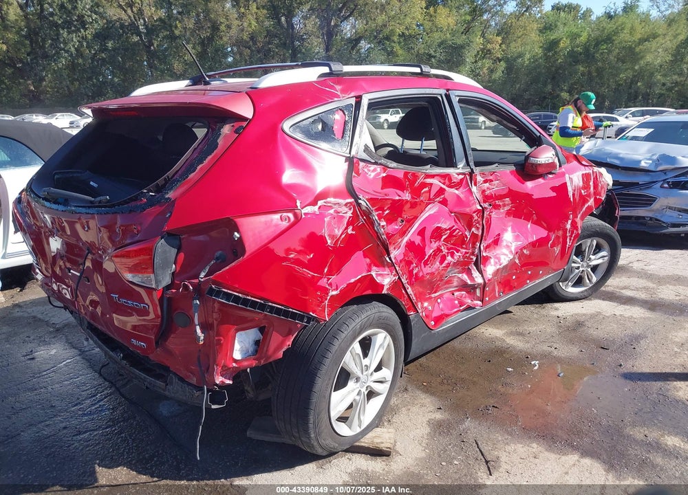 2013 HYUNDAI TUCSON GLS VIN: KM8JUCAC7DU616873
