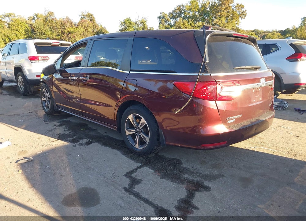2019 HONDA ODYSSEY TOURING VIN: 5FNRL6H85KB094005