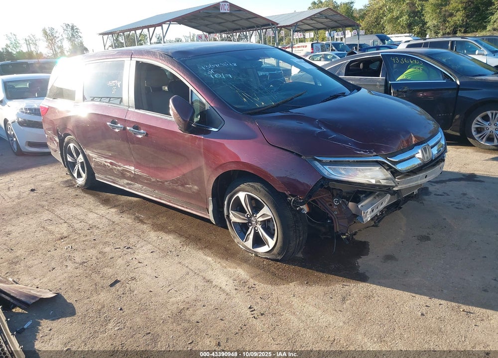 2019 HONDA ODYSSEY TOURING VIN: 5FNRL6H85KB094005