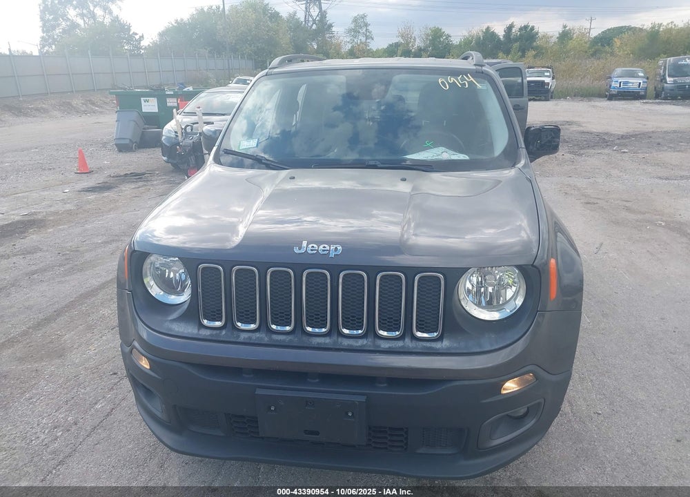 2017 JEEP RENEGADE LATITUDE FWD VIN: ZACCJABB2HPF85247