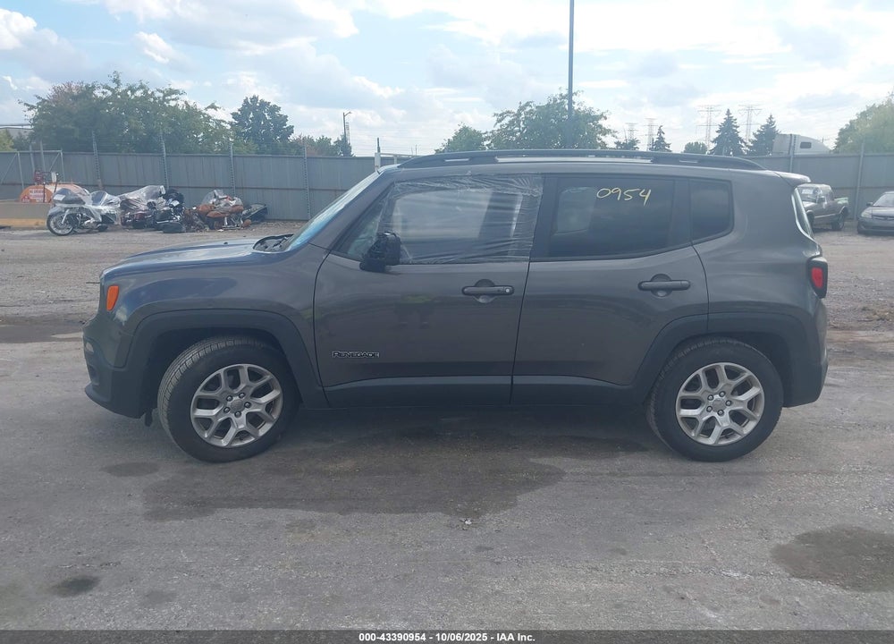 2017 JEEP RENEGADE LATITUDE FWD VIN: ZACCJABB2HPF85247