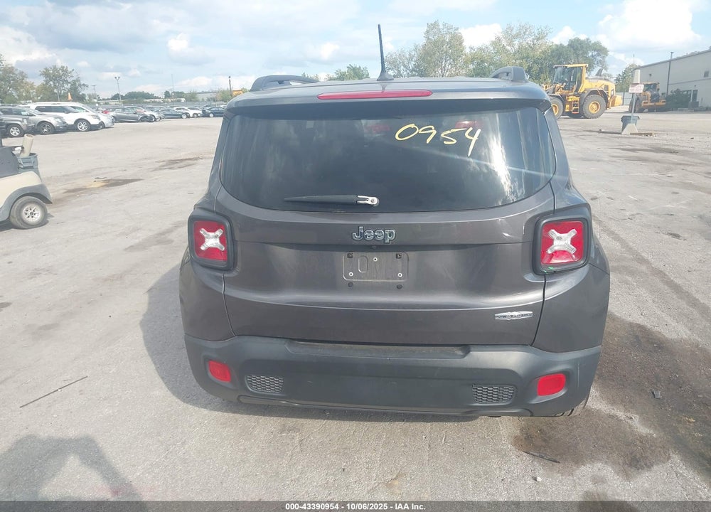 2017 JEEP RENEGADE LATITUDE FWD VIN: ZACCJABB2HPF85247