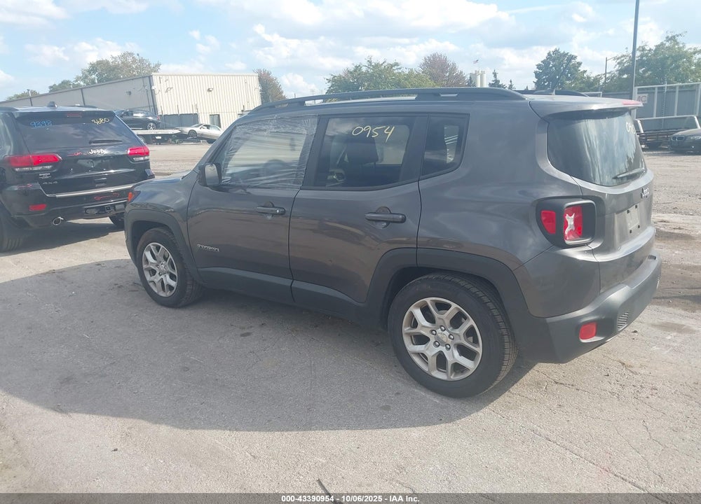 2017 JEEP RENEGADE LATITUDE FWD VIN: ZACCJABB2HPF85247