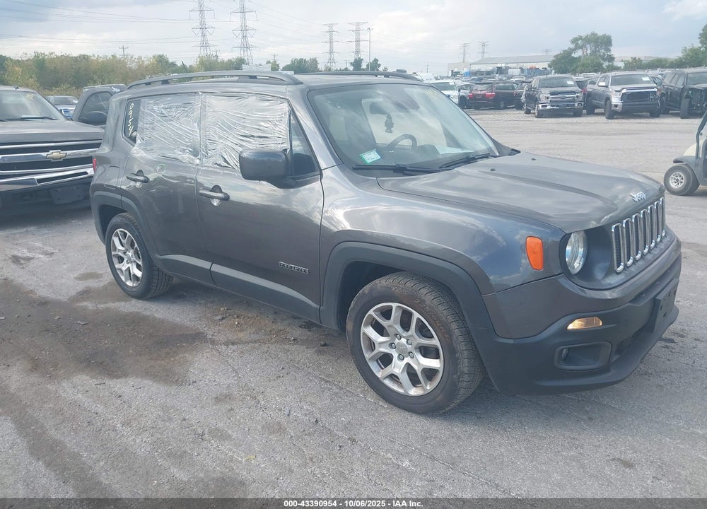 2017 JEEP RENEGADE LATITUDE FWD VIN: ZACCJABB2HPF85247