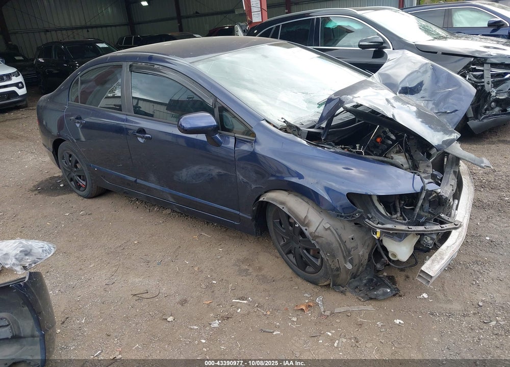 2008 HONDA CIVIC LX VIN: 1HGFA16598L035681