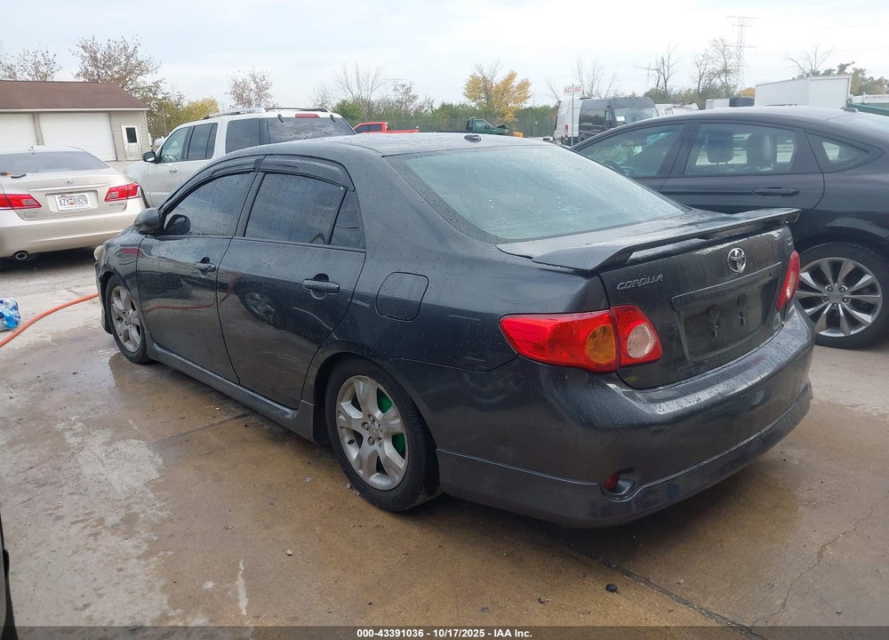 2009 TOYOTA COROLLA S VIN: 1NXBU40E49Z133443