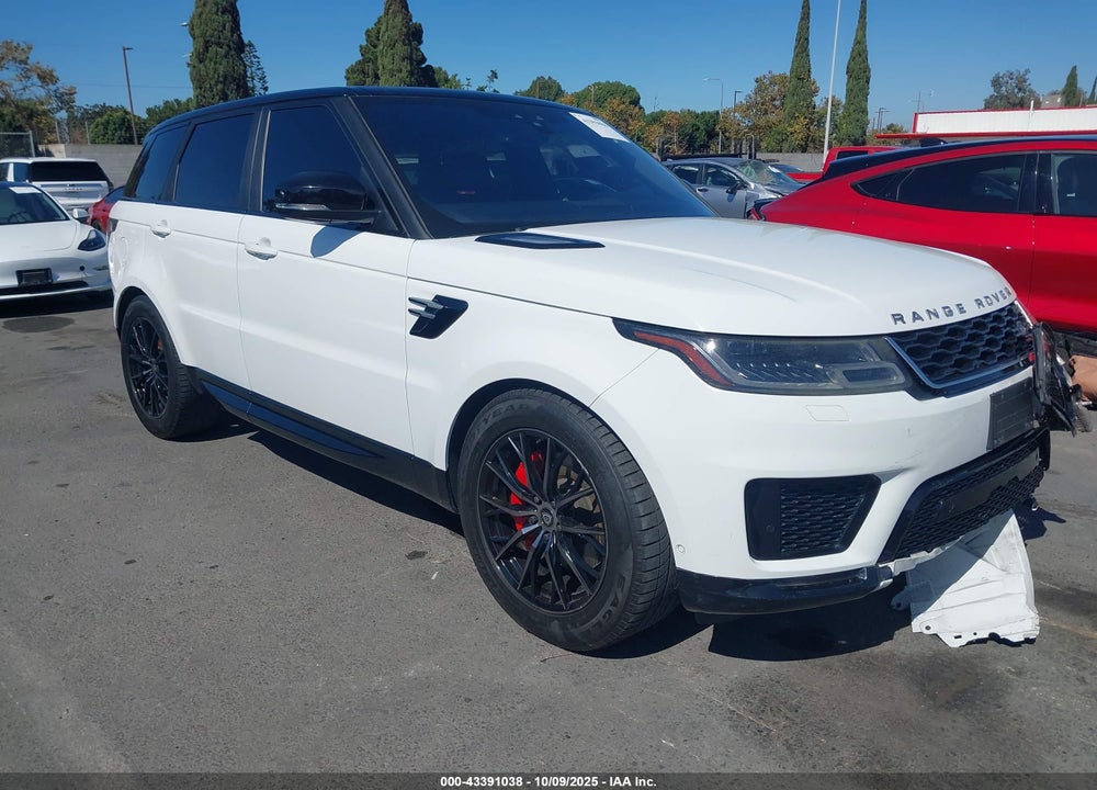 2018 LAND ROVER RANGE ROVER SPORT HSE VIN: SALWR2RVXJA411789