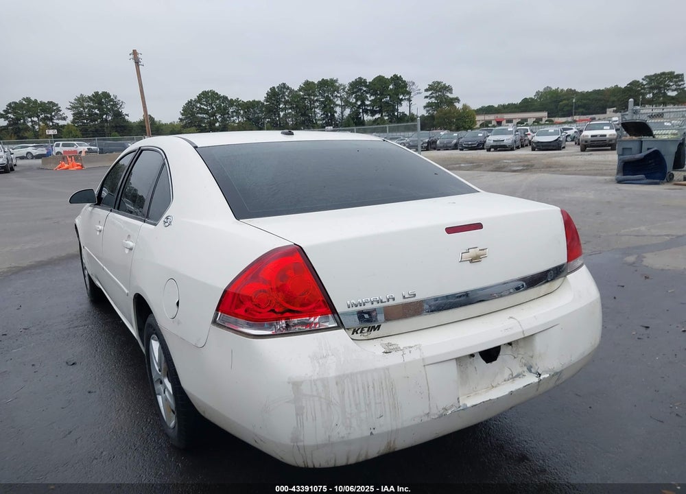 2007 CHEVROLET IMPALA VIN: 2G1WB58N779327439
