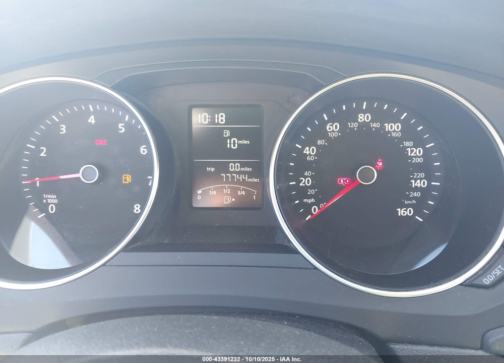 2017 VOLKSWAGEN JETTA 1.4T S VIN: 3VW167AJ9HM337744