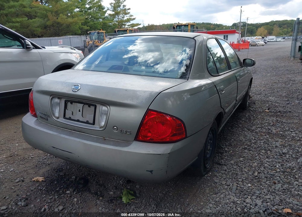 2004 NISSAN SENTRA 1.8S VIN: 3N1CB51D14L850852