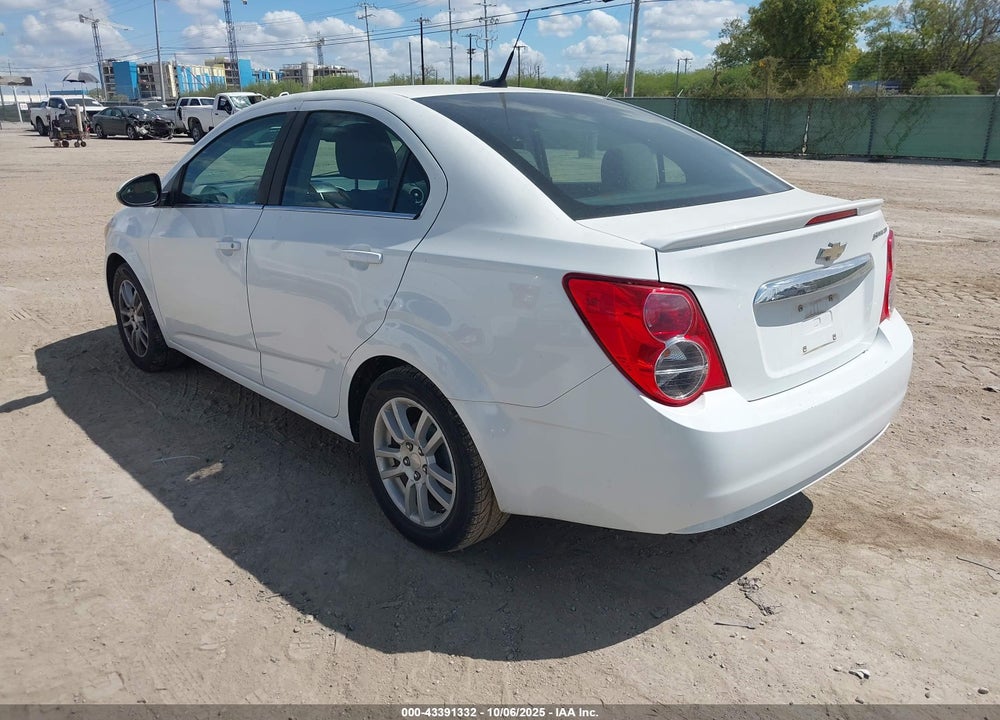 2013 CHEVROLET SONIC LT AUTO VIN: 1G1JC5SH7D4248118