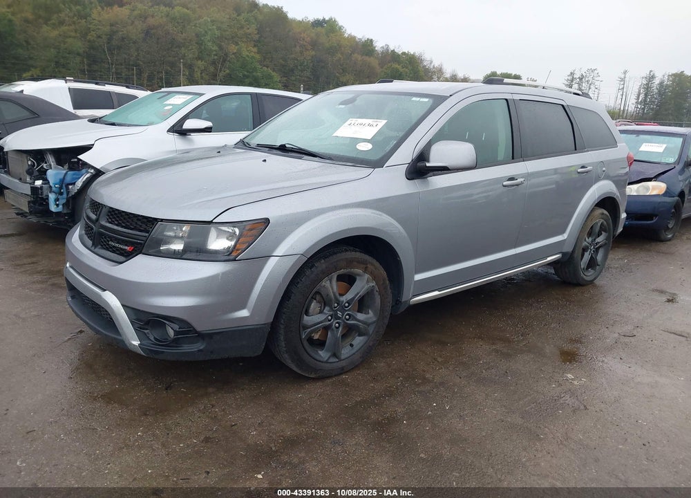 2018 DODGE JOURNEY VIN: 3C4PDCGG3JT378888