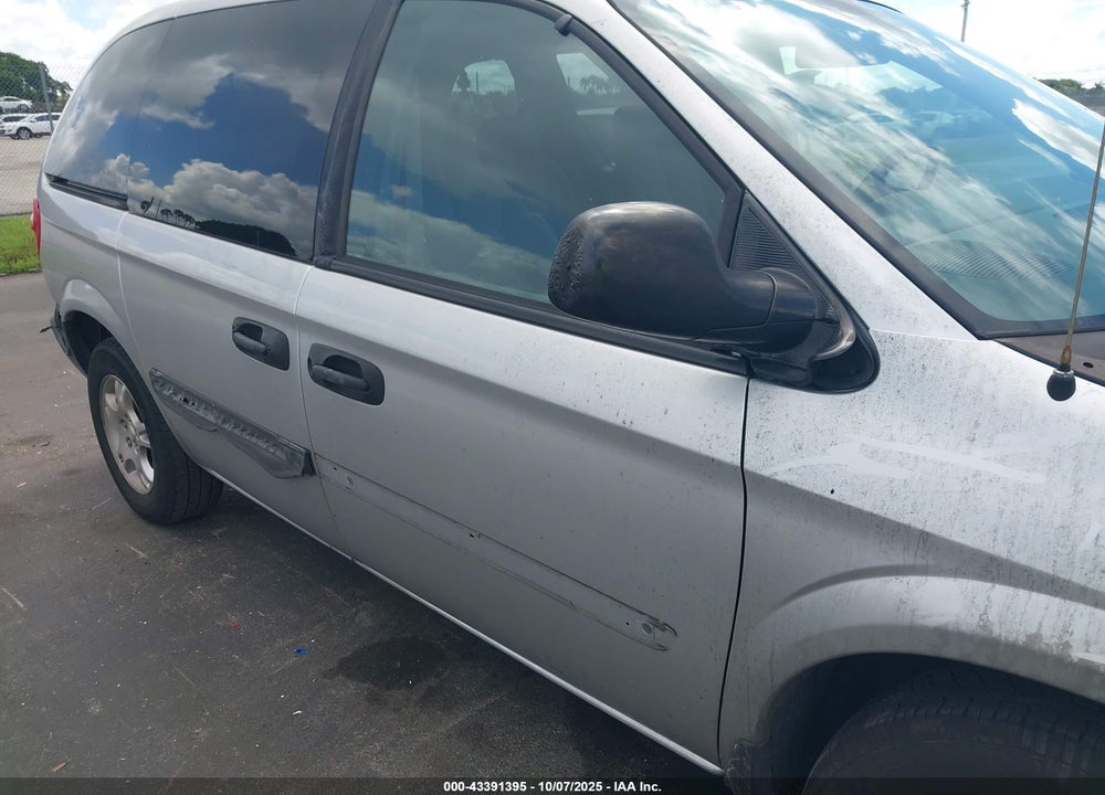 2005 DODGE CARAVAN SE VIN: 1D4GP25B75B142019