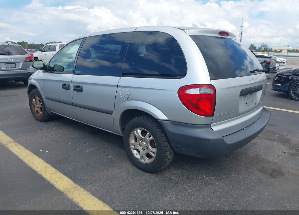2005 DODGE CARAVAN SE VIN: 1D4GP25B75B142019