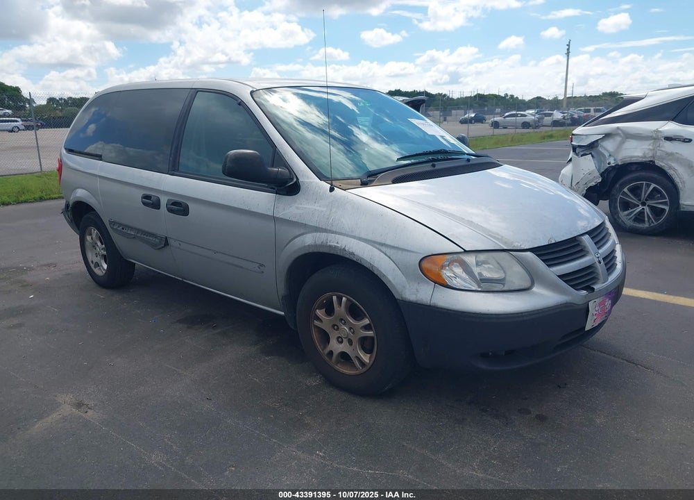 2005 DODGE CARAVAN SE VIN: 1D4GP25B75B142019