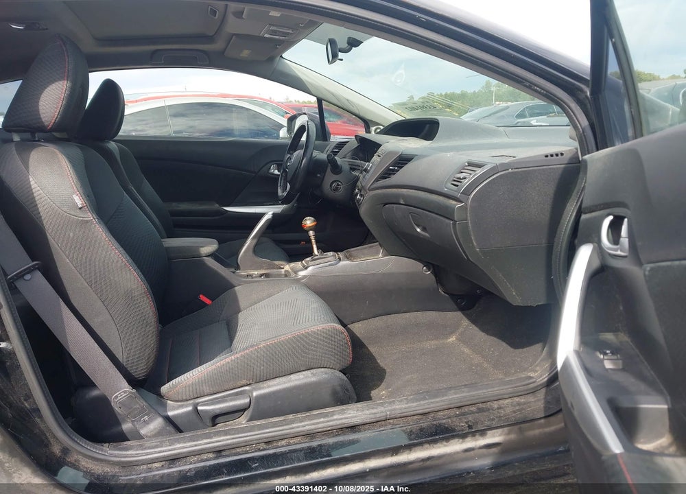 2012 HONDA CIVIC SI VIN: 2HGFG4A58CH708876
