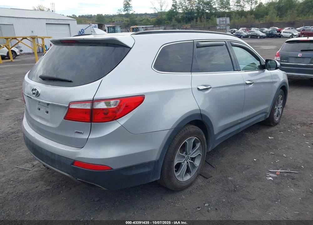 2016 HYUNDAI SANTA FE SE VIN: KM8SMDHF3GU144329