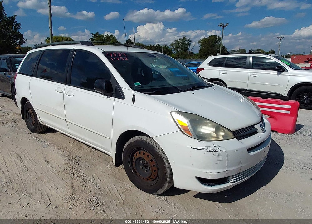 2005 TOYOTA SIENNA LE VIN: 5TDZA23C15S271370