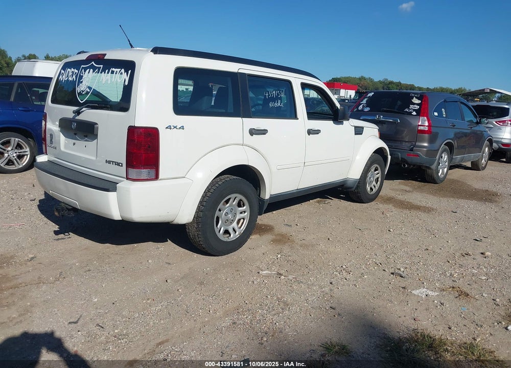 2009 DODGE NITRO VIN: 1D8GU28K59W525992