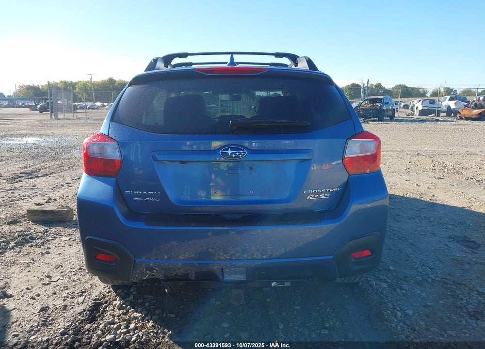2017 SUBARU CROSSTREK 2.0I LIMITED VIN: JF2GPANC2HH277296