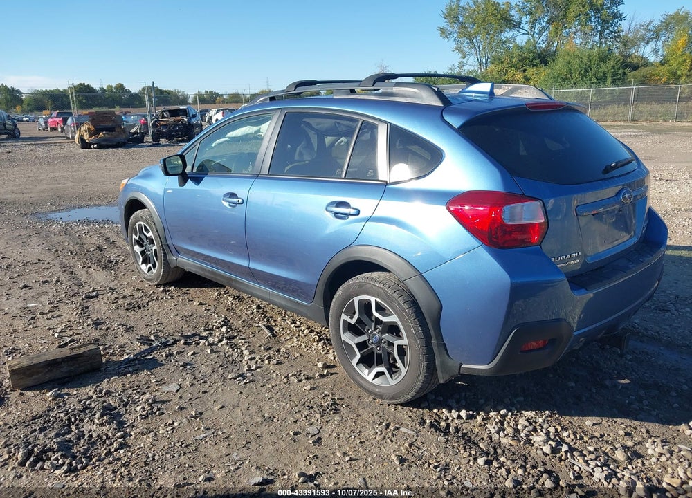 2017 SUBARU CROSSTREK 2.0I LIMITED VIN: JF2GPANC2HH277296