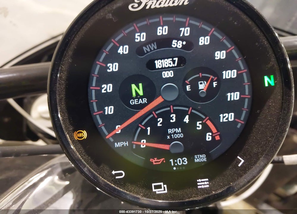 2022 INDIAN MOTORCYCLE CO. SUPER CHIEF VIN: 56KDBABH7N3000601