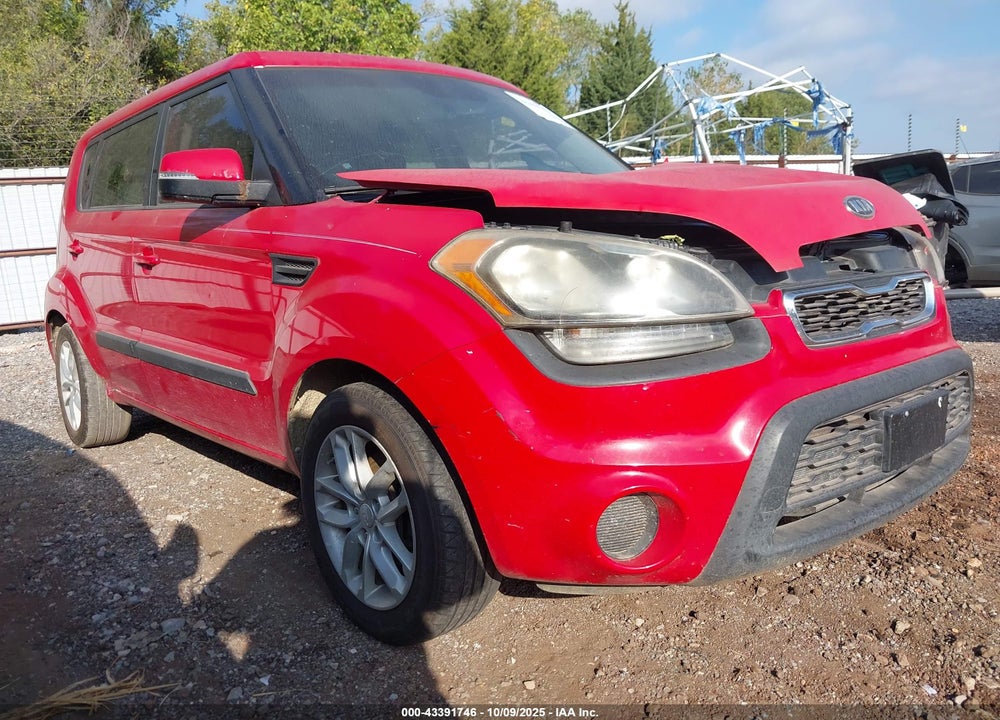 2012 KIA SOUL + VIN: KNDJT2A62C7370209