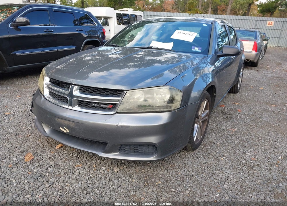 2012 DODGE AVENGER SE V6 VIN: 1C3CDZAG1CN313359