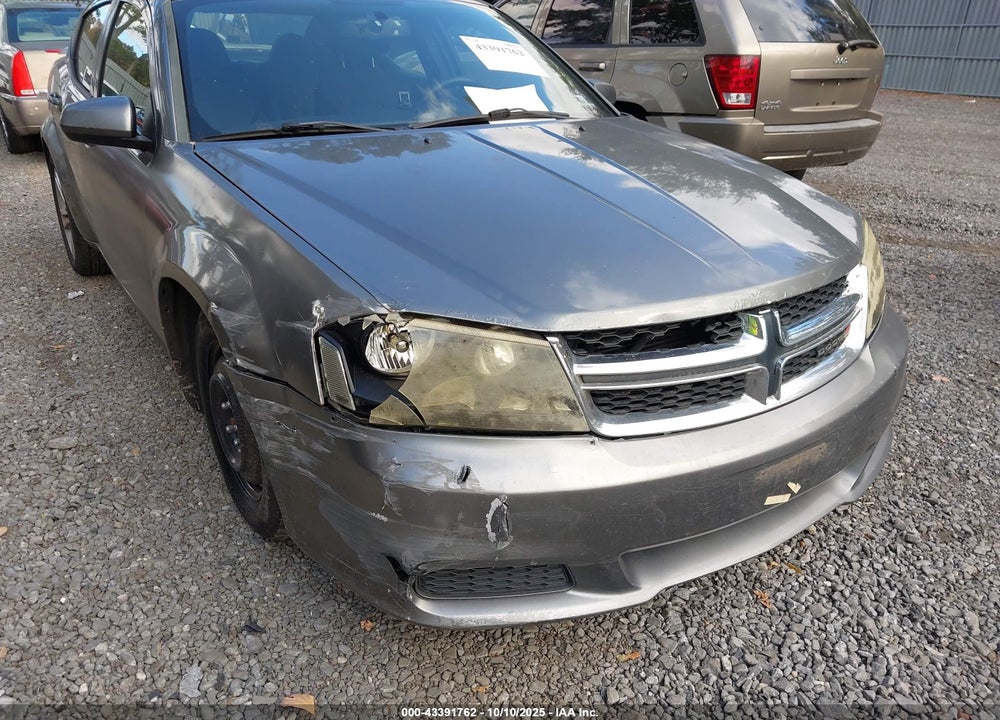 2012 DODGE AVENGER SE V6 VIN: 1C3CDZAG1CN313359