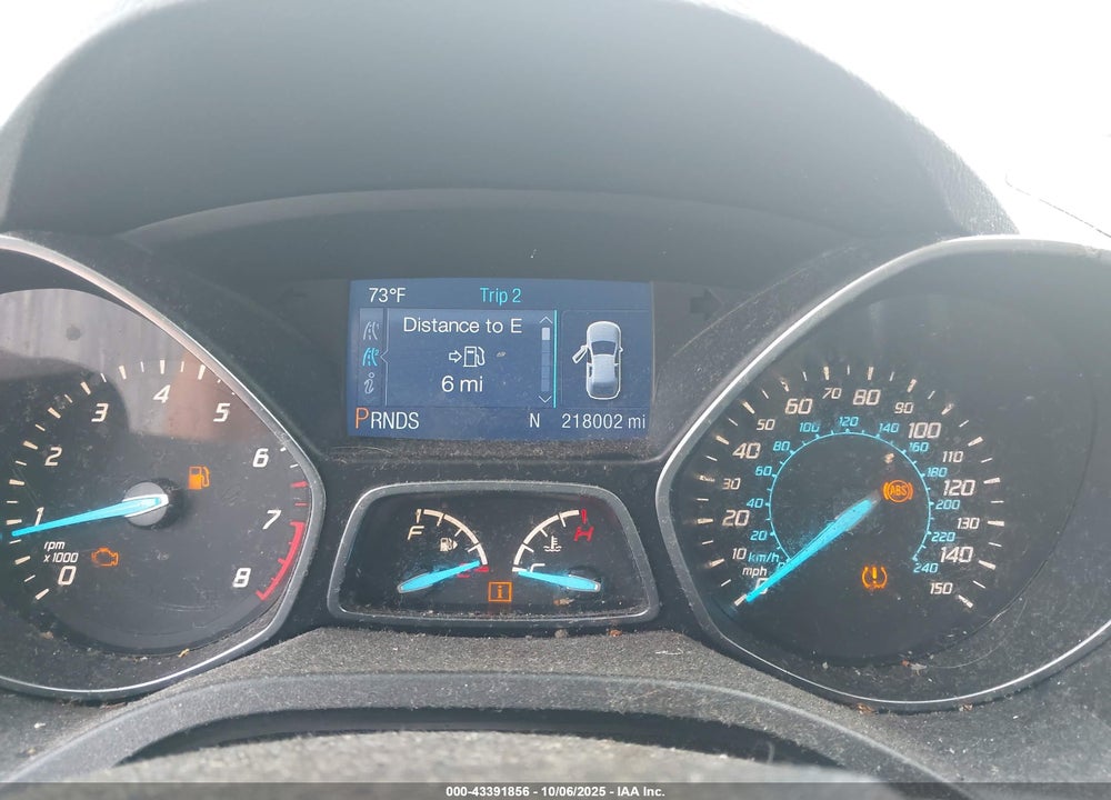 2013 FORD ESCAPE VIN: 1FMCU0G93DUC26839