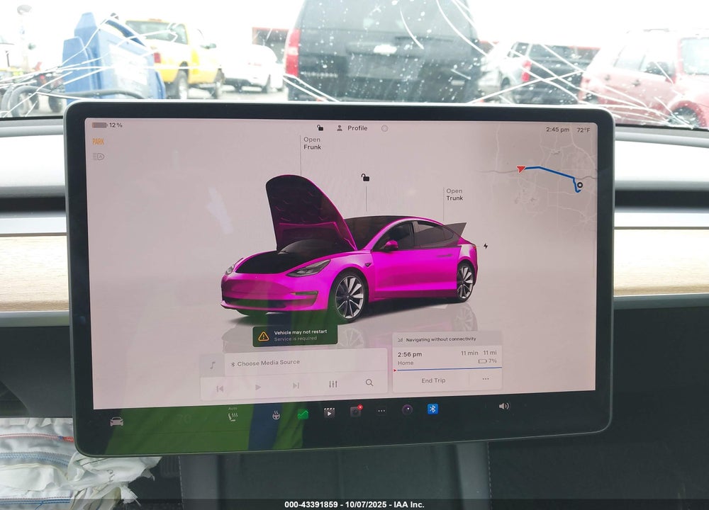 2022 TESLA MODEL 3 LONG RANGE DUAL MOTOR ALL-WHEEL DRIVE VIN: 5YJ3E1EB3NF186592