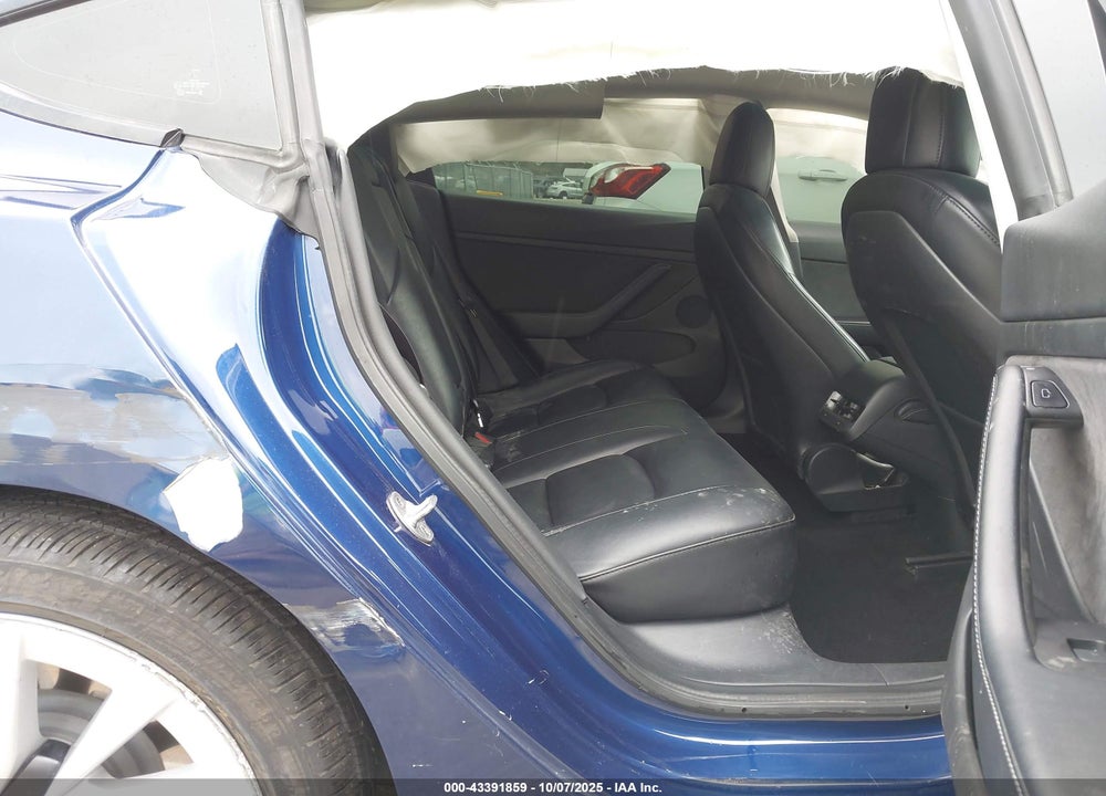 2022 TESLA MODEL 3 LONG RANGE DUAL MOTOR ALL-WHEEL DRIVE VIN: 5YJ3E1EB3NF186592