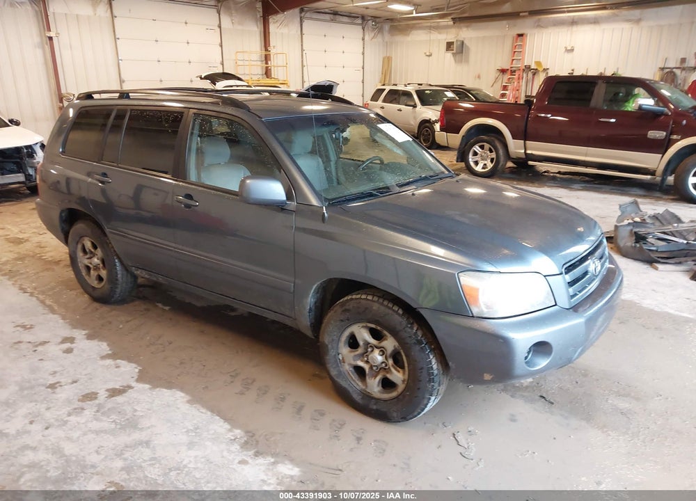 2007 TOYOTA HIGHLANDER V6 VIN: JTEEP21A270203594