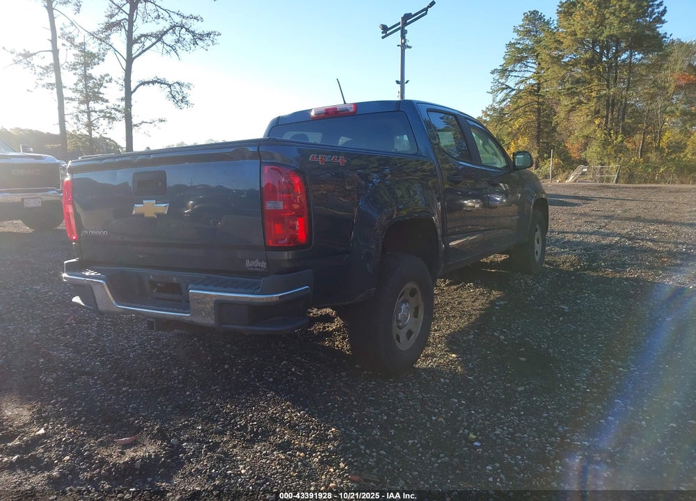 2016 CHEVROLET COLORADO WT VIN: 1GCGTBE35G1383796