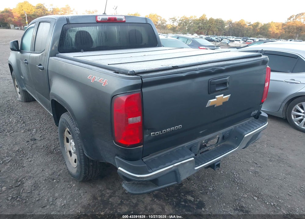 2016 CHEVROLET COLORADO WT VIN: 1GCGTBE35G1383796