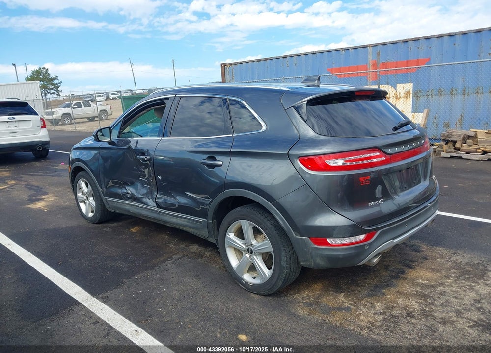 2017 LINCOLN MKC PREMIERE VIN: 5LMCJ1C93HUL36183