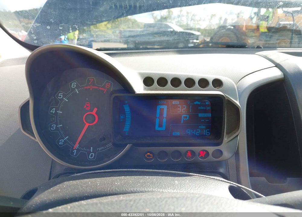 2015 CHEVROLET SONIC VIN: 1G1JC5SH9F4210506