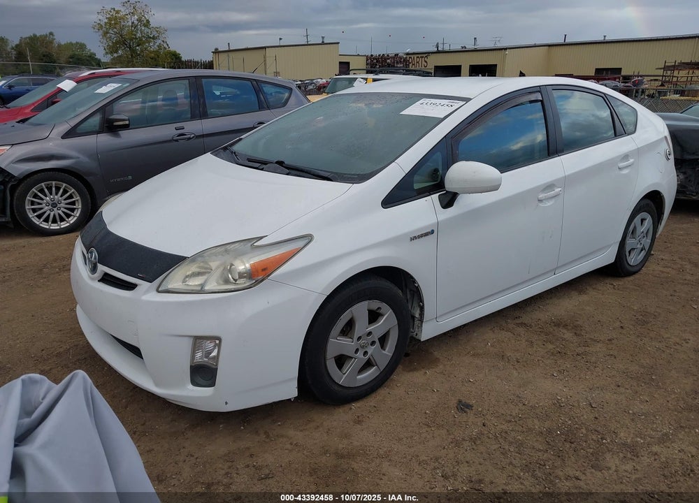 2010 TOYOTA PRIUS II VIN: JTDKN3DUXA0104635