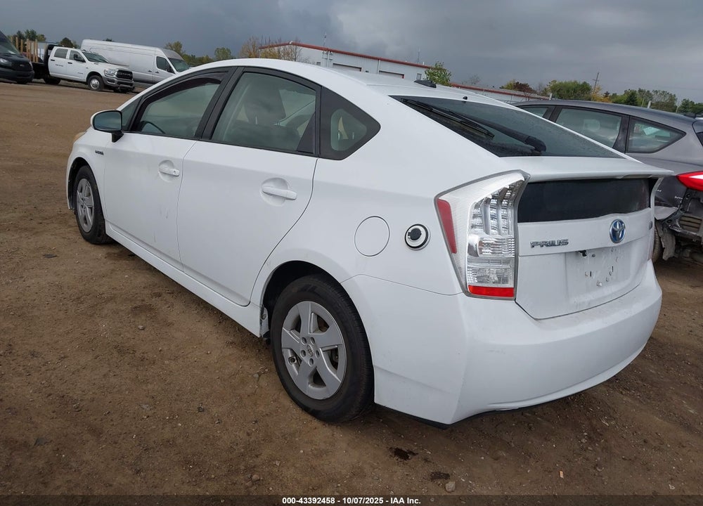 2010 TOYOTA PRIUS II VIN: JTDKN3DUXA0104635