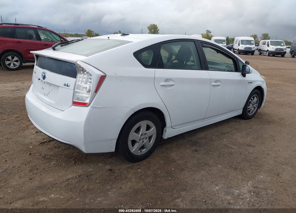2010 TOYOTA PRIUS II VIN: JTDKN3DUXA0104635