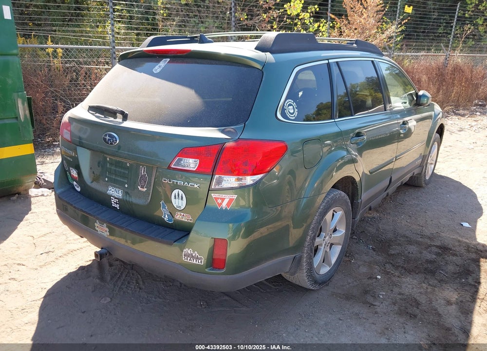 2013 SUBARU OUTBACK VIN: 4S4BRCKC5D3266850