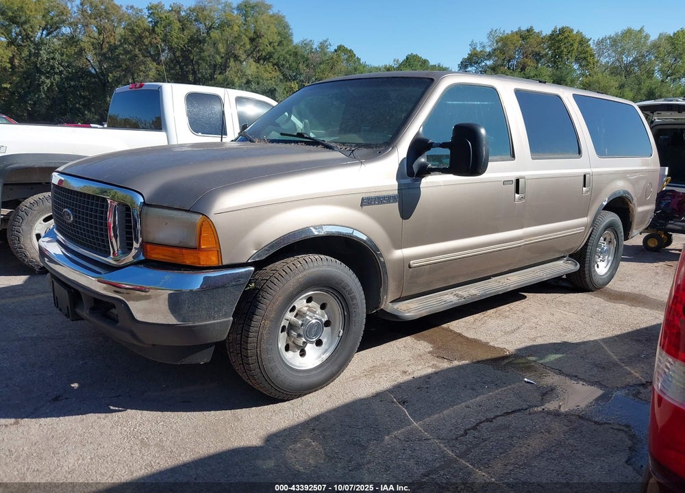 2000 FORD EXCURSION XLT VIN: 1FMNU40SXYEC79017