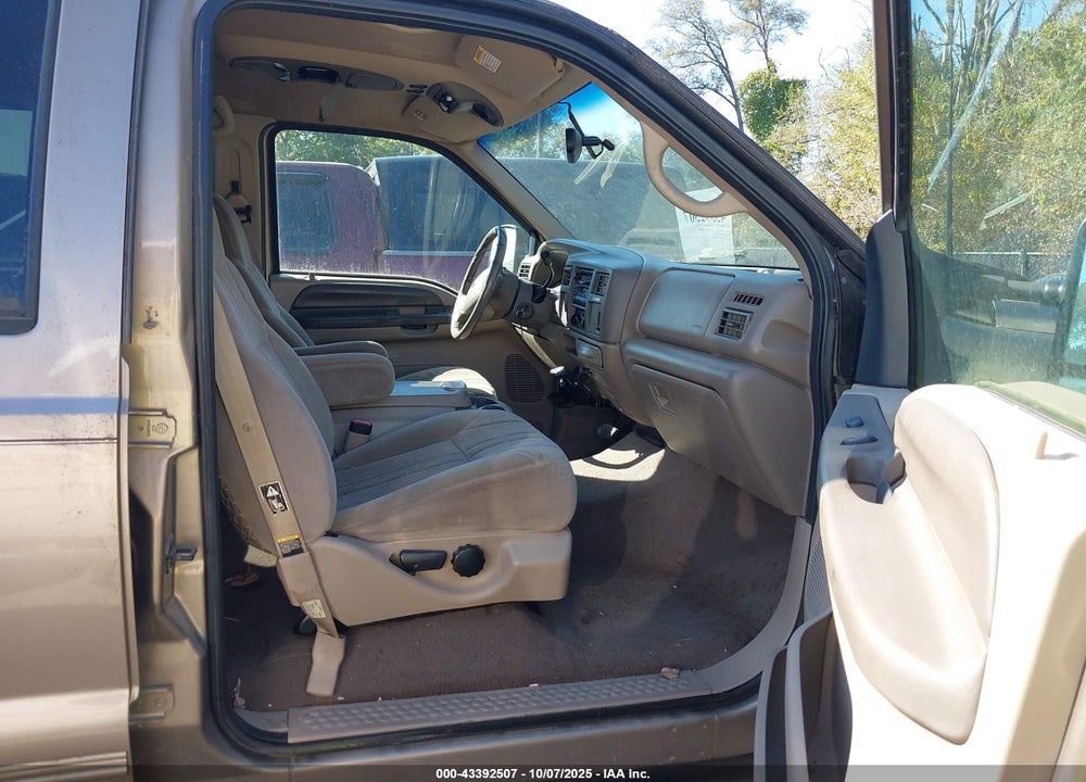 2000 FORD EXCURSION XLT VIN: 1FMNU40SXYEC79017