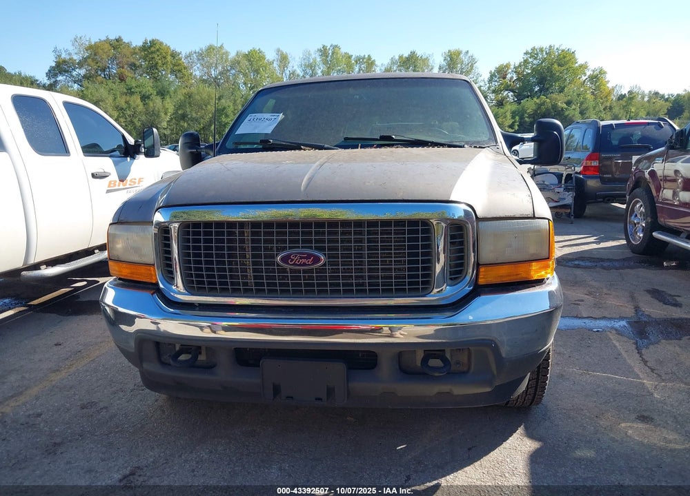 2000 FORD EXCURSION XLT VIN: 1FMNU40SXYEC79017