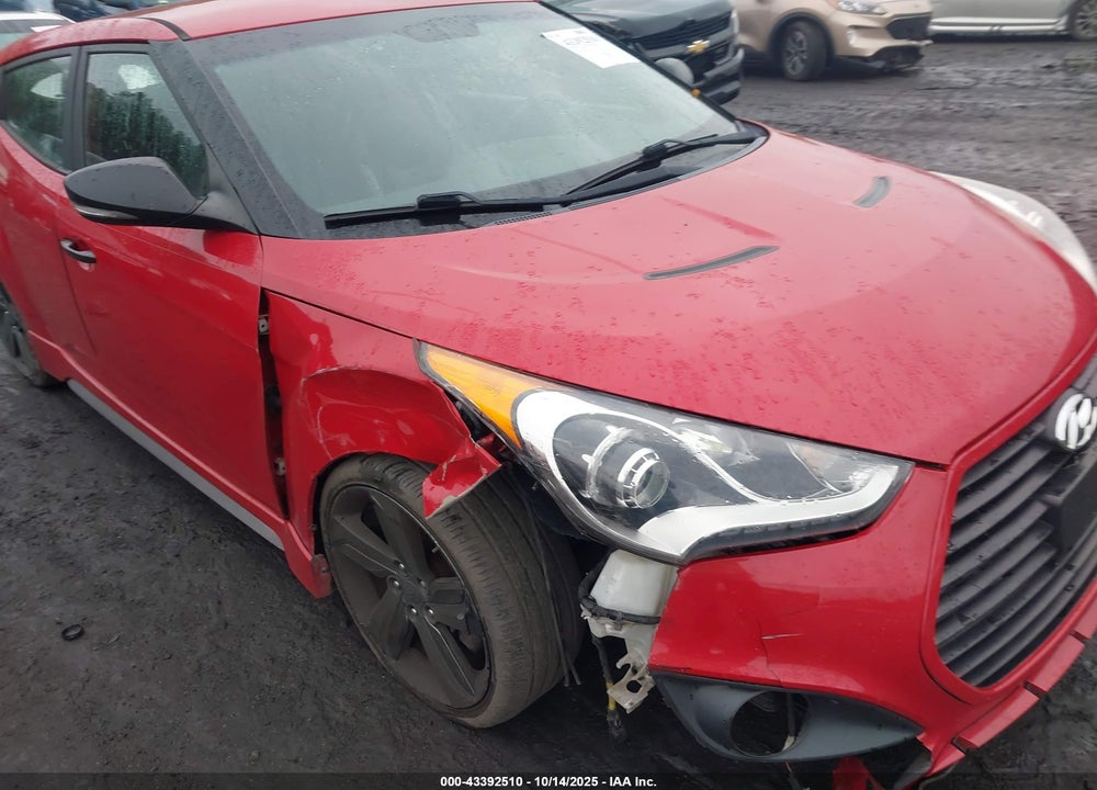 2015 HYUNDAI VELOSTER TURBO VIN: KMHTC6AE6FU222945