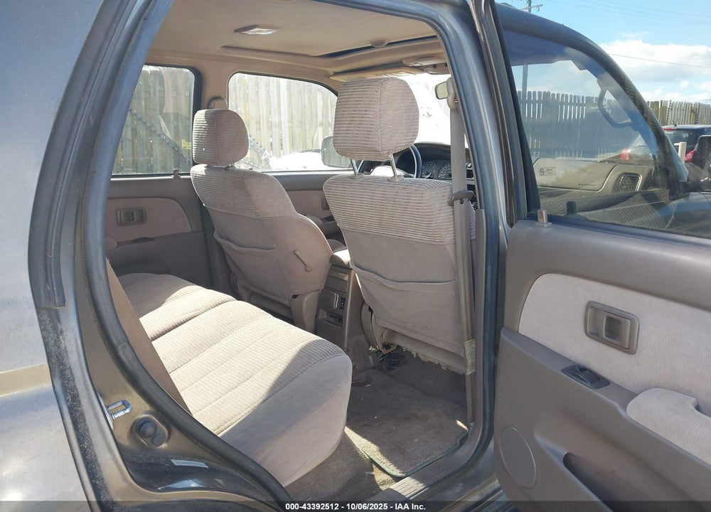 1997 TOYOTA 4RUNNER SR5 V6 VIN: JT3HN86R9V0093198