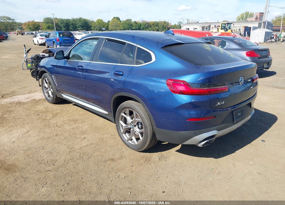 2022 BMW X4 XDRIVE30I VIN: 5UX33DT04N9M66216