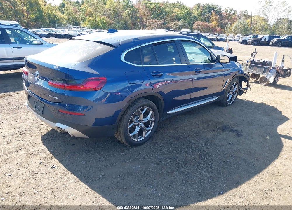 2022 BMW X4 XDRIVE30I VIN: 5UX33DT04N9M66216