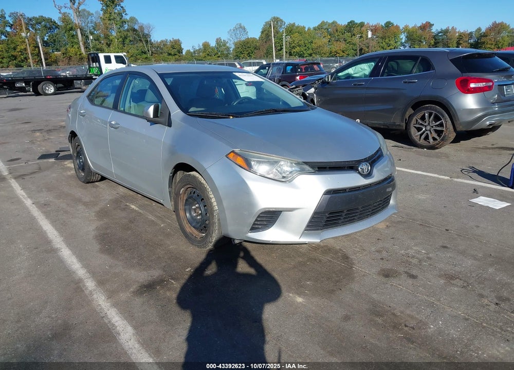 2015 TOYOTA COROLLA LE VIN: 2T1BURHE7FC326944