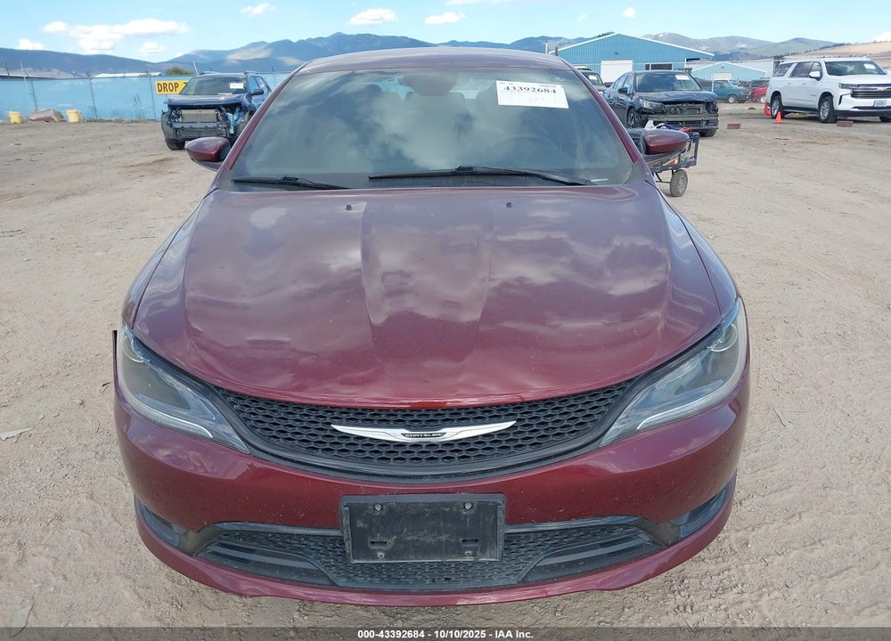 2016 CHRYSLER 200 S VIN: 1C3CCCDG2GN118341